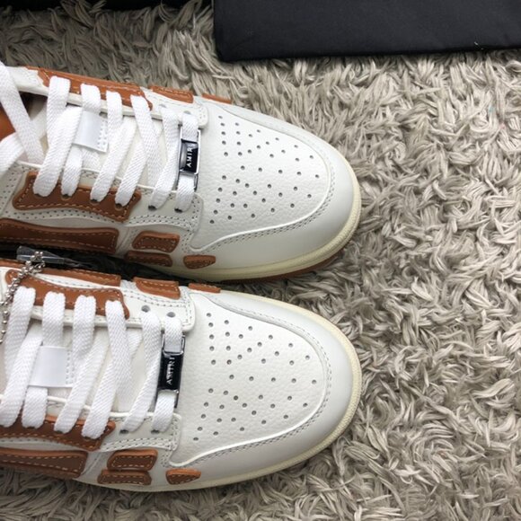 Amiri Men's Outdoor Low-Top Light Brown Skel-Top Low Shoes - Picture 5 of 9